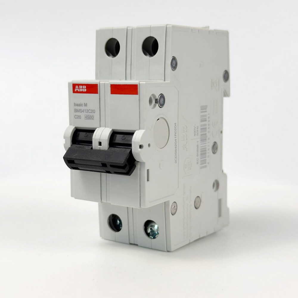 Автоматичний вимикач ABB basic M 2P C20 ( 2CDS642041R0204 )